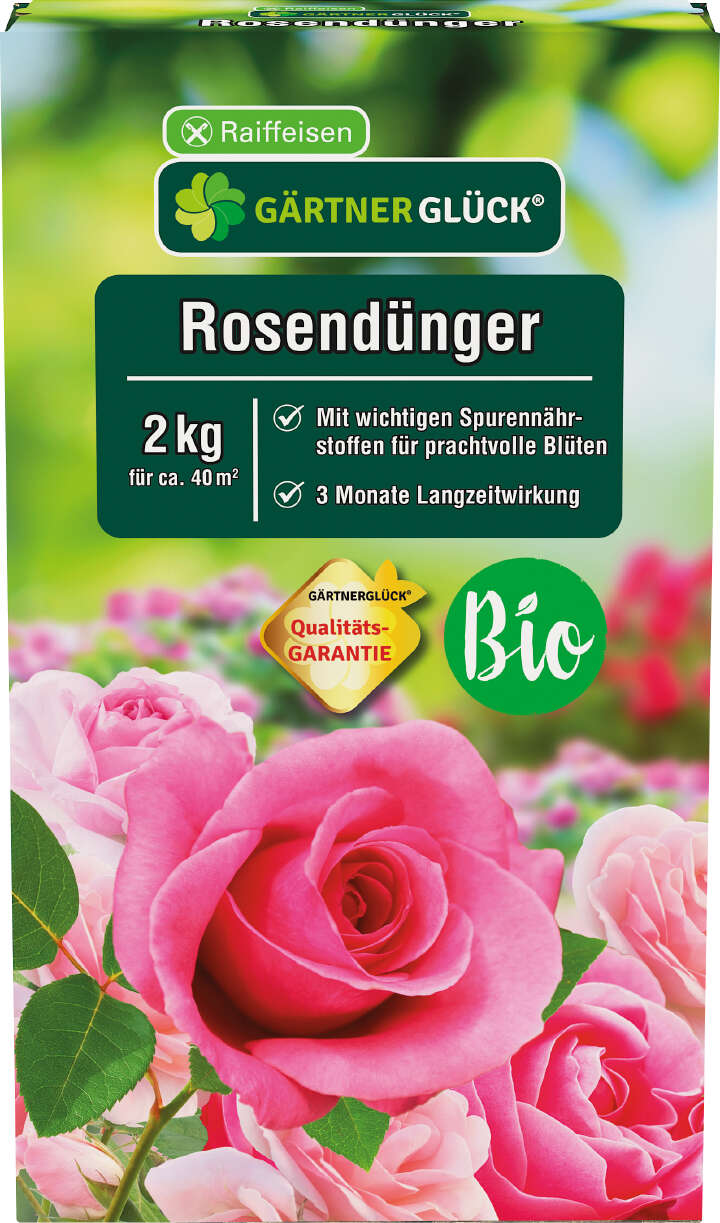 GÄRTNERGLÜCK Bio Rosendünger